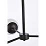 6_Briggs 32" Pendant In Black With White Shade more views