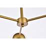 5_Briggs 32" Pendant In Brass With Clear Shade more views