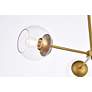 6_Briggs 32" Pendant In Brass With Clear Shade more views