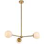 2_Briggs 32" Pendant In Brass With White Shade