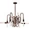 Briggs 39"W Oil-Rubbed Bronze 8-Light Chandelier