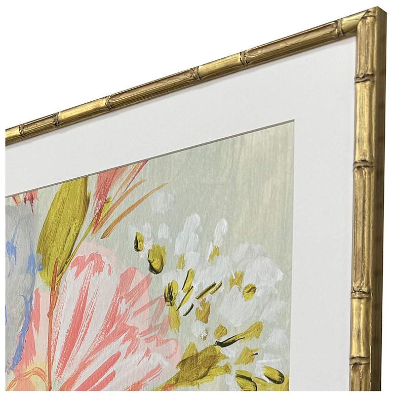 Image 3 Bright Florist 25"W x 25"H Framed Art Set of 2 more views