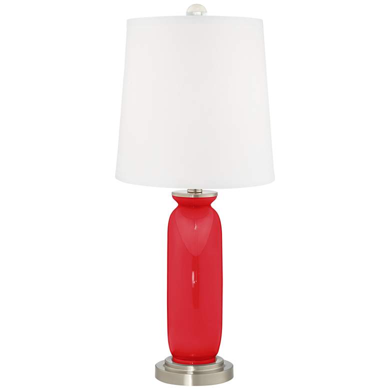 Image 4 Bright Red Carrie Table Lamp Set of 2 more views