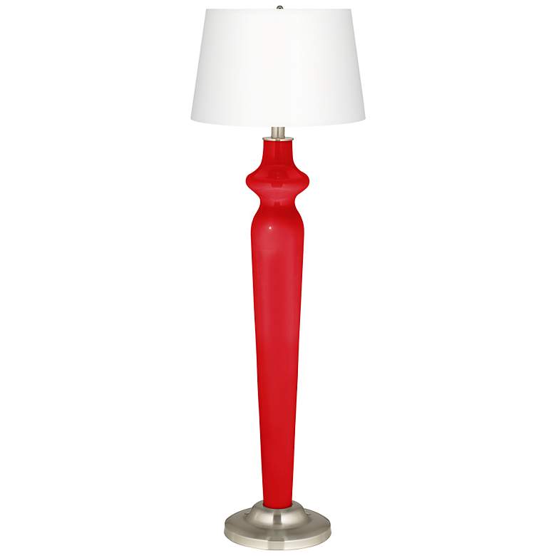 Image 1 Bright Red Lido Floor Lamp