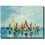 Bright Sails 40" Wide All-Weather Outdoor Canvas Wall Art