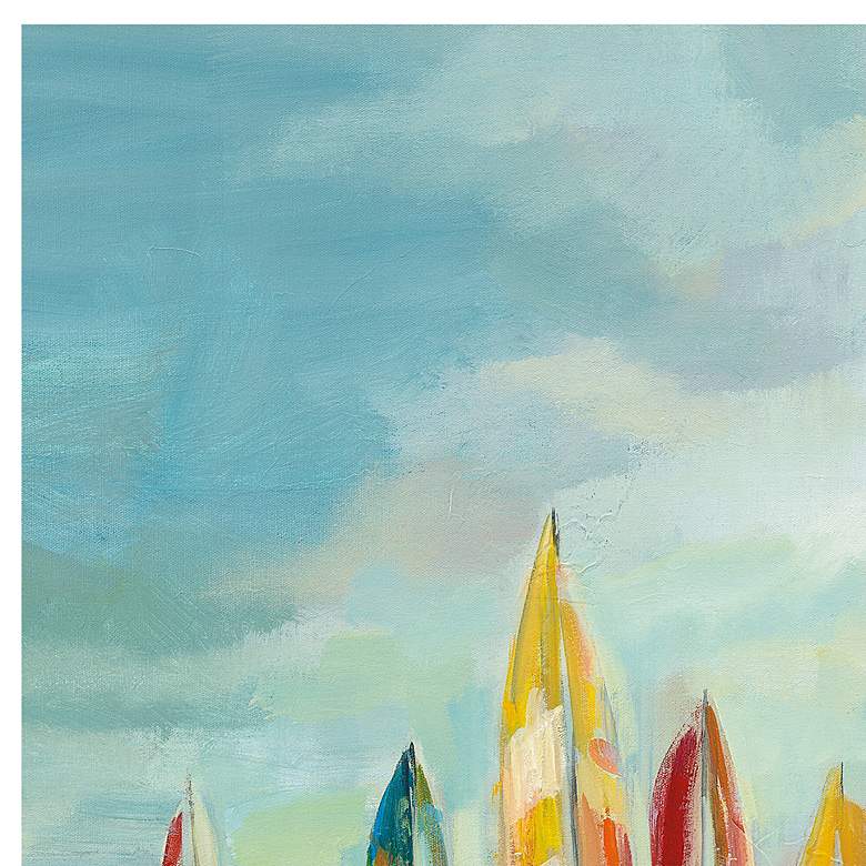 Image 3 Bright Sails 40" Wide All-Weather Outdoor Canvas Wall Art more views