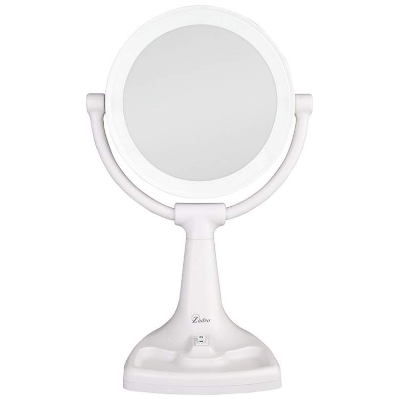 Image 1 Bright Sunlight Dual-Sided Makeup Mirror with Light