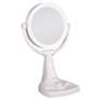 Bright Sunlight Dual-Sided Makeup Mirror with Light