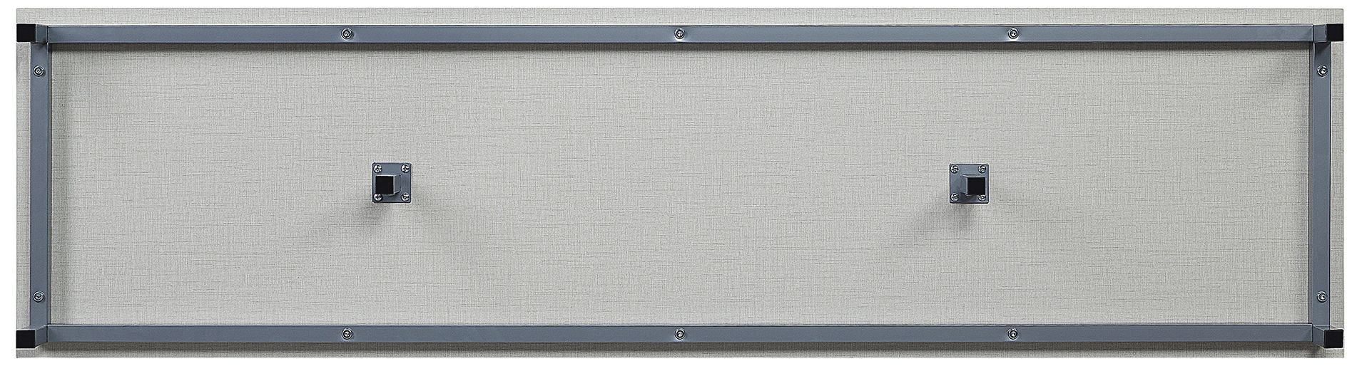 Brighton 60" Wide Beige Wood Rectangular 7-Shelf TV Stand in scene