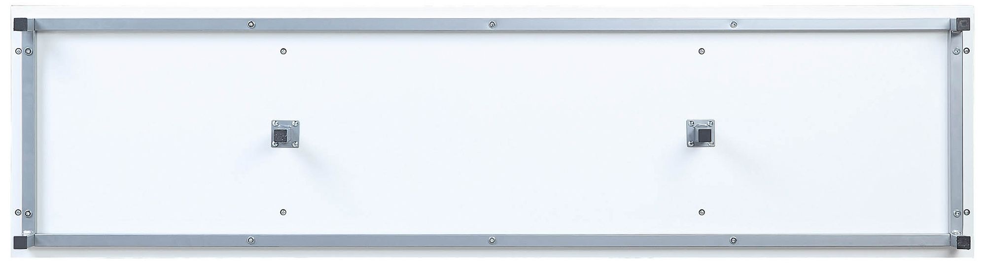 Brighton 60" Wide White Wood Rectangular 7-Shelf TV Stand in scene