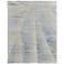 Brighton Abstract Hand Knotted Ivory Area Rug 8'-6" x 11'-6"