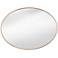 Brigitte 36" x 48" Gold Wall Mirror