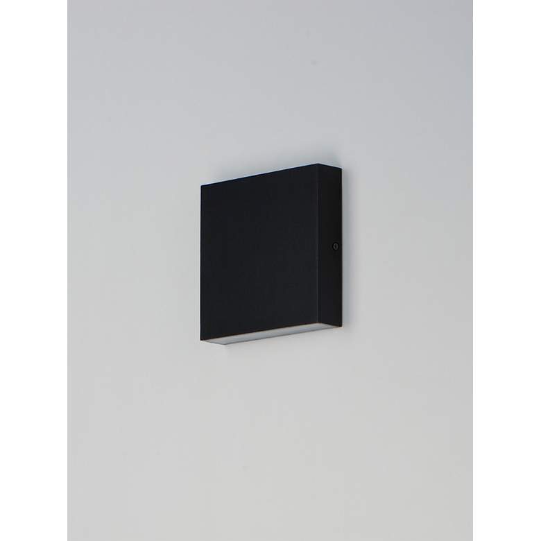 Image 4 Brik 4.75" LED Outdoor Wall Sconce more views