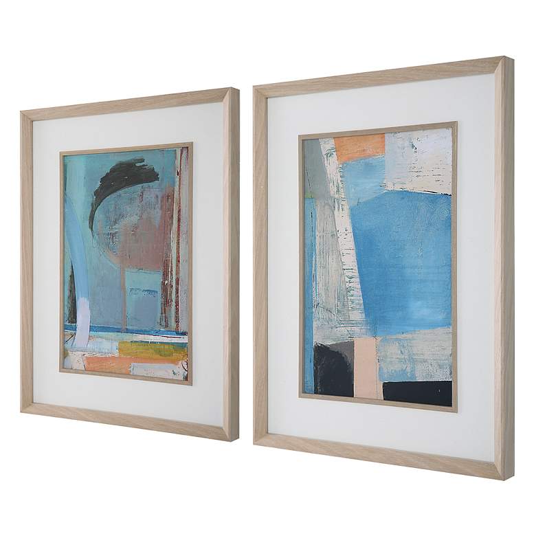 Image 4 Brilliant Clouds 25 1/2" High 2-Piece Framed Wall Art Set more views