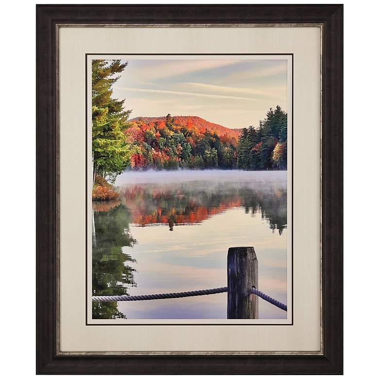 Image 1 Brilliant Fall II 46"H Rectangular Giclee Framed Wall Art