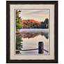 1_Brilliant Fall II 46"H Rectangular Giclee Framed Wall Art