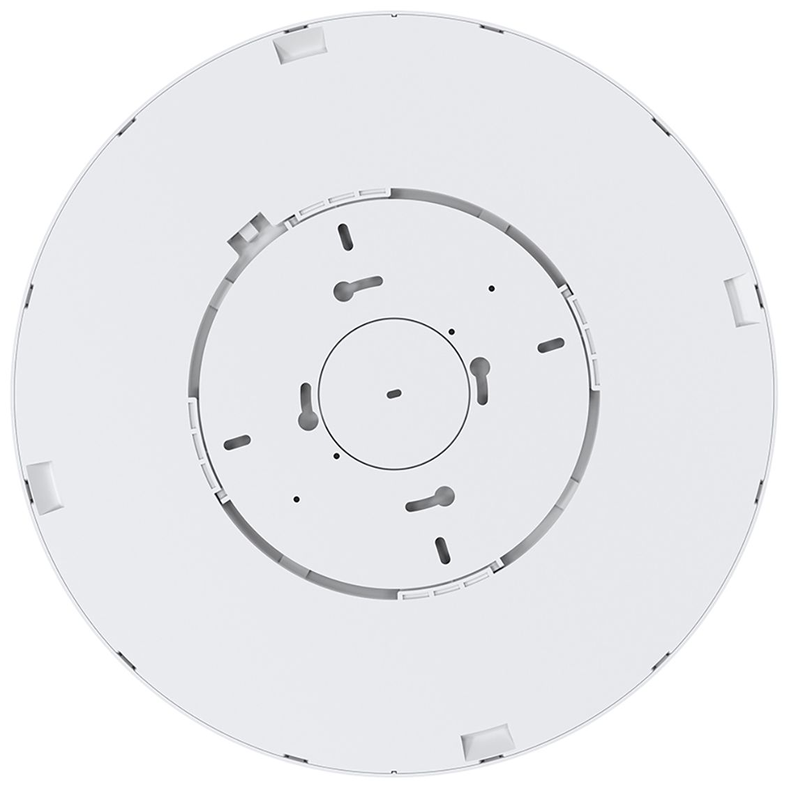 Image 2 Brim 12" Wide White LED Flush Mount more views