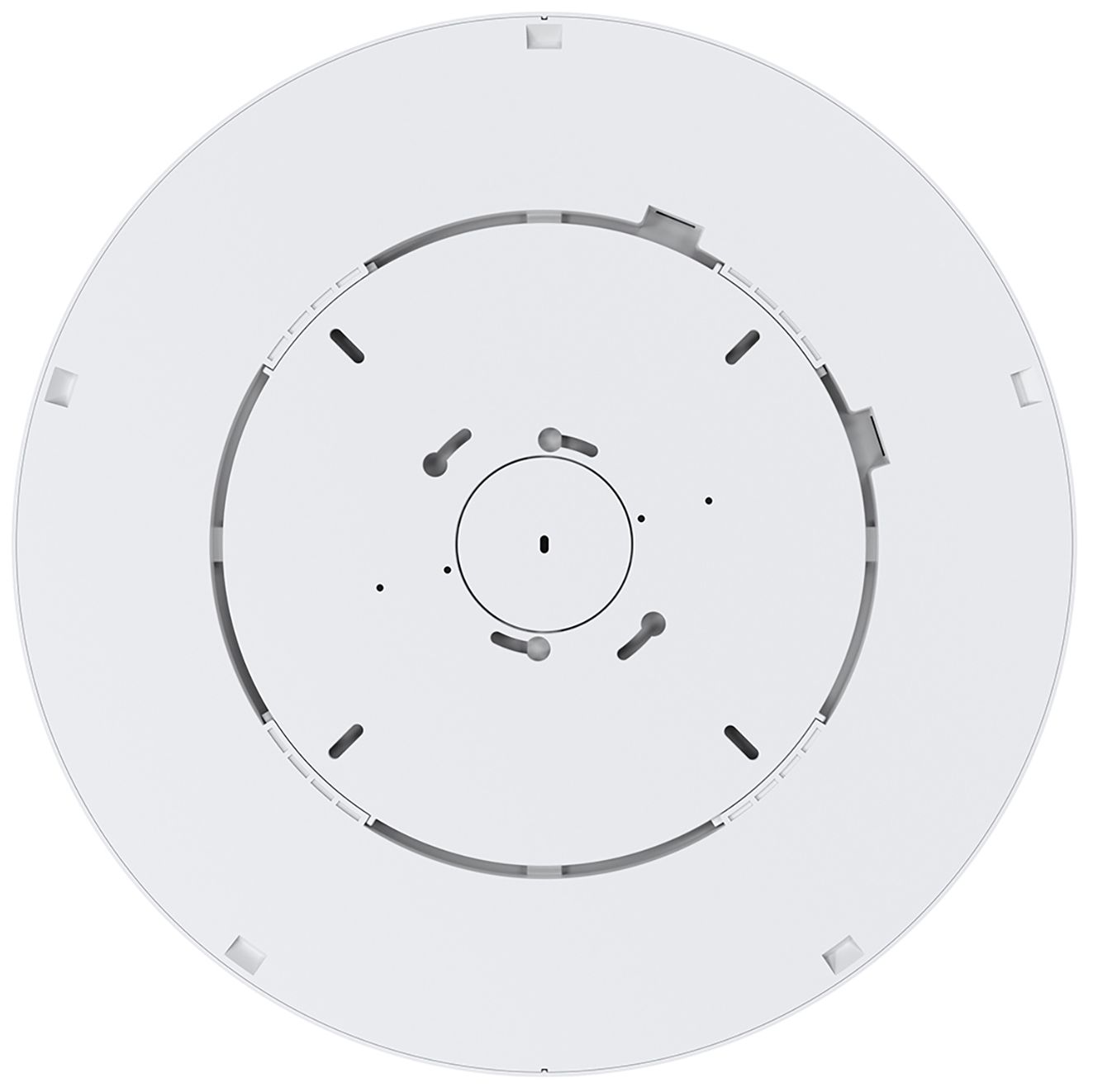 Image 2 Brim 14" Wide White LED Flush Mount more views