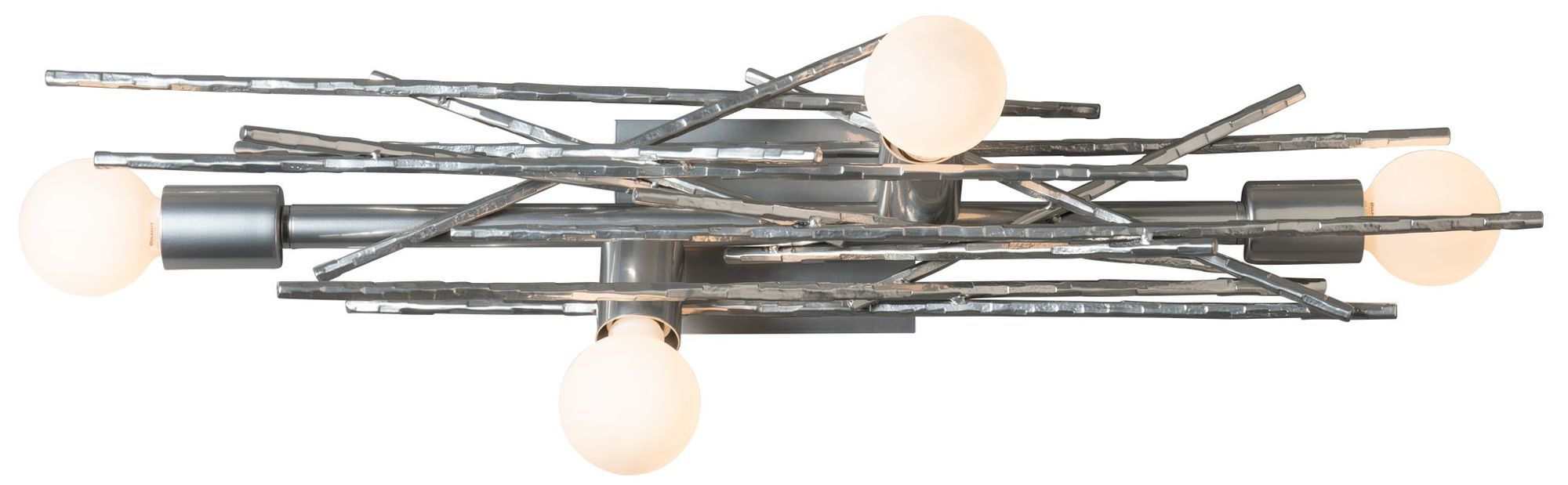 Brindille 10.1" High 4-Light Sterling Sconce - Made to Order