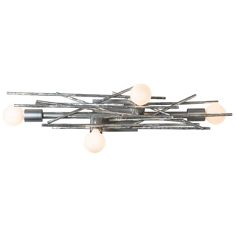 Image 1 Brindille 10.1" High 4-Light Sterling Sconce