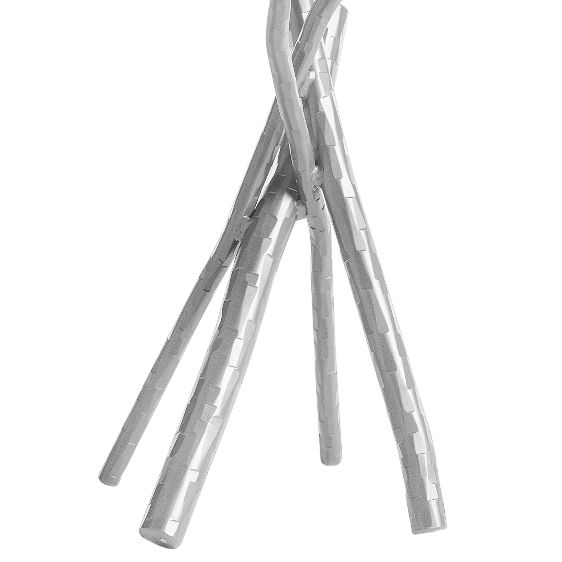 Image 3 Brindille 18" Wide Vintage Platinum Accent Table more views