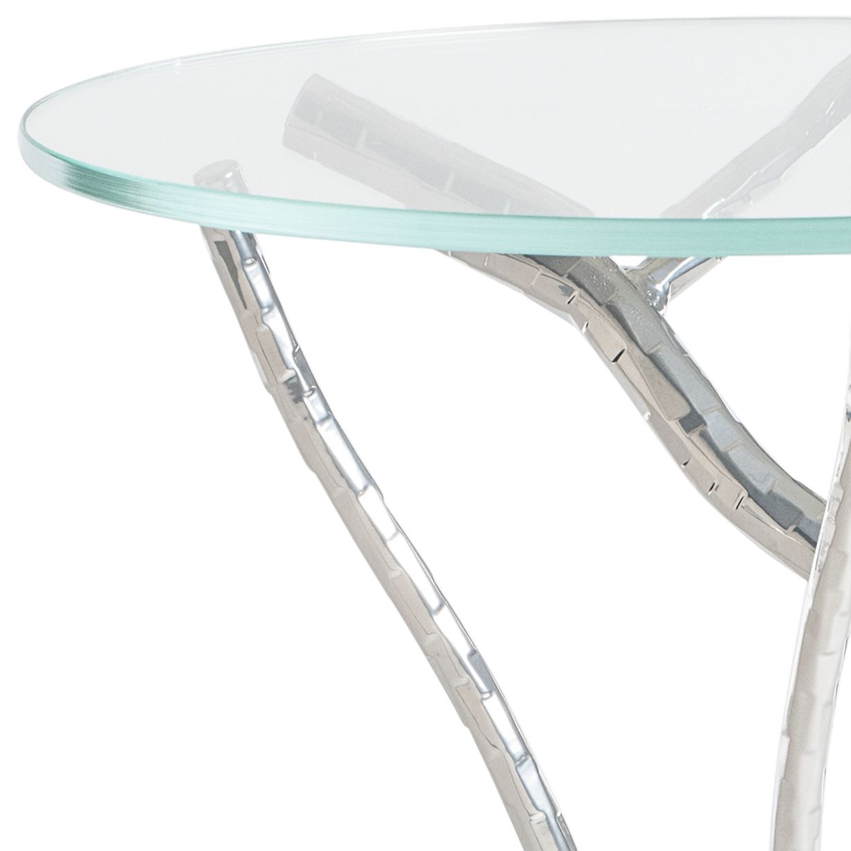 Image 2 Brindille 25.9" High Sterling Accent Table more views