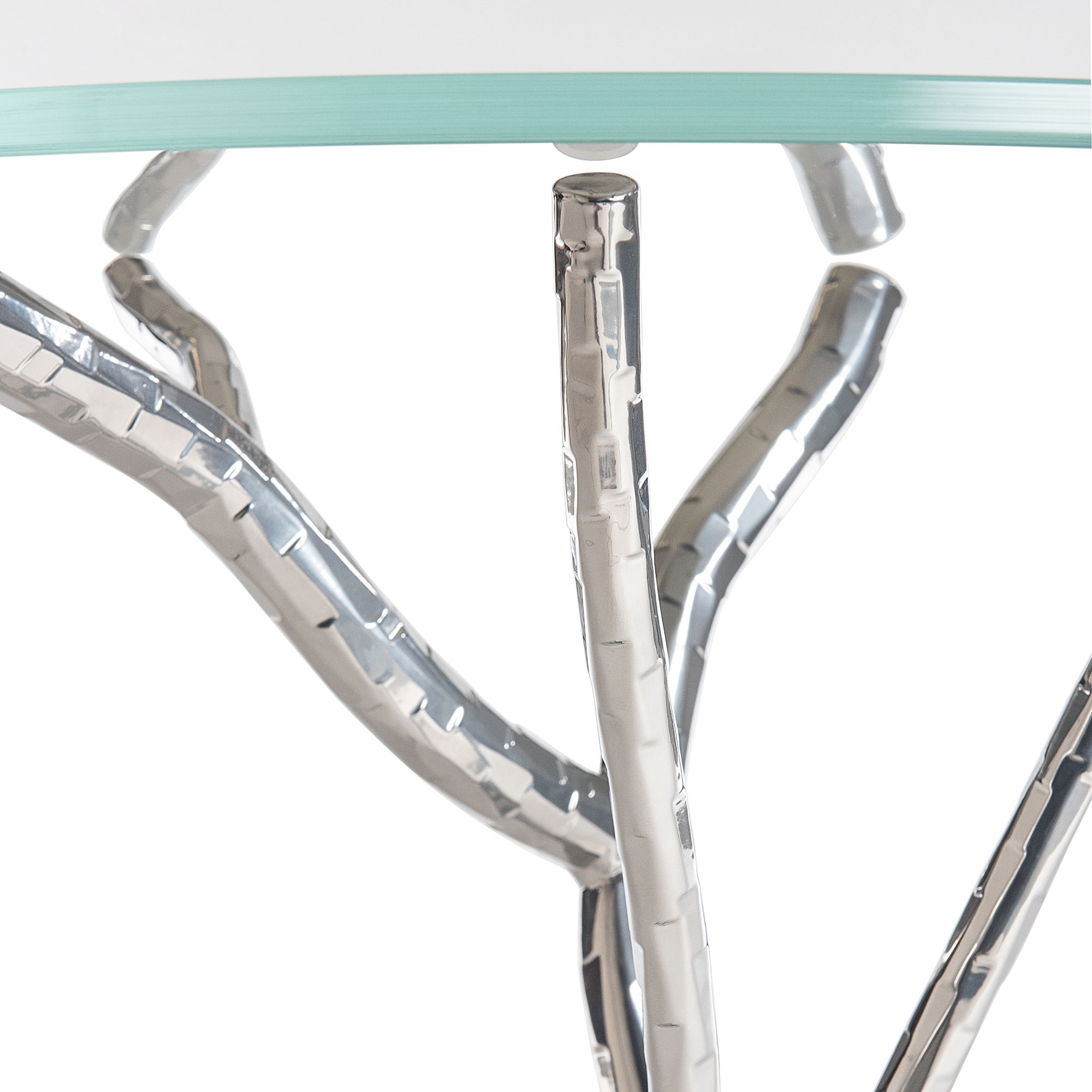 Image 4 Brindille 25.9" High Sterling Accent Table more views