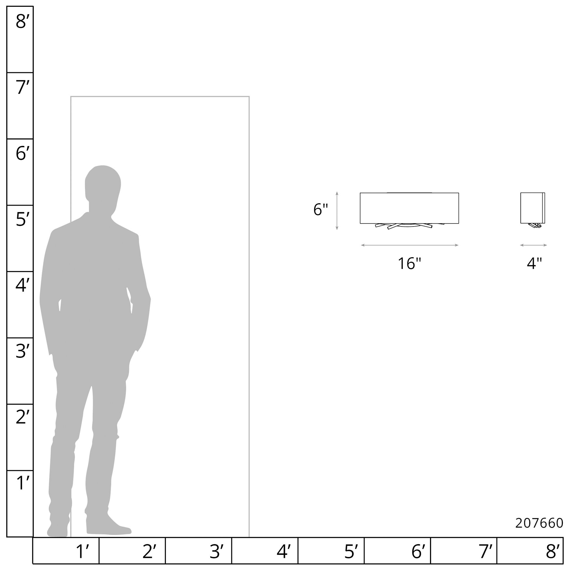 Image 4 Brindille Sconce - Dark Smoke Finish - Natural Anna Shade more views