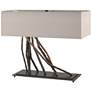 Brindille Table Lamp - Oil Rubbed Bronze Finish - Flax Shade