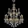 Brindisi 36" Wide Monaco Bronze 15-Light Chandelier