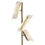 2_Brindisi 62" High 3-Light Brass Modern LED Tree Floor Lamp more views