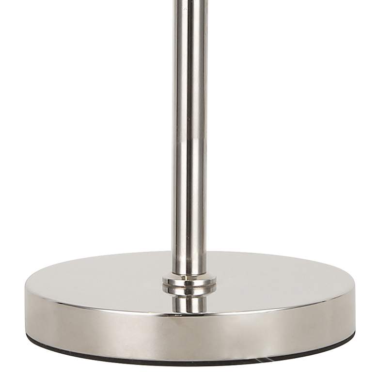 Image 4 Brindisi Bright Nickel Metal 2-Light LED Accent Table Lamp more views