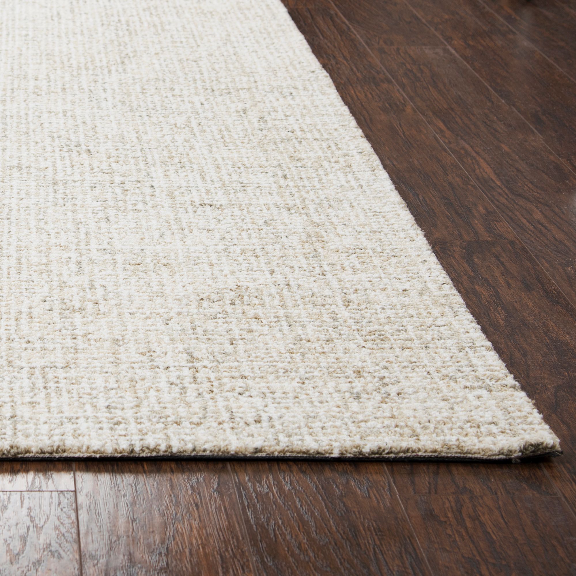 Thumbnail2 of Brindleton BR349A 2'6"x8' Beige Wool Area Rug more views