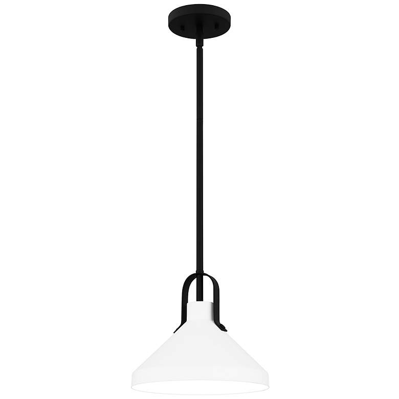 Image 1 Brink 1-Light Matte Black Mini Pendant