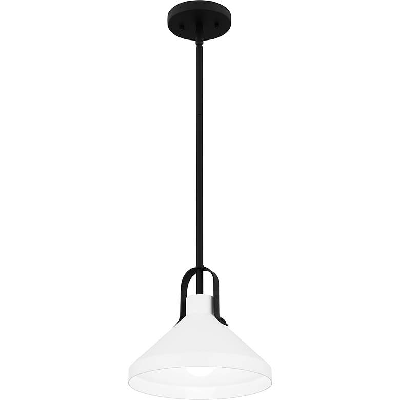 Image 4 Brink 1-Light Matte Black Mini Pendant more views