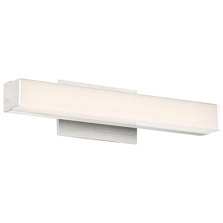 Image 1 Brink 3 inchH x 12.56 inchW 1-Light Linear Bath Bar in Brushed Aluminum