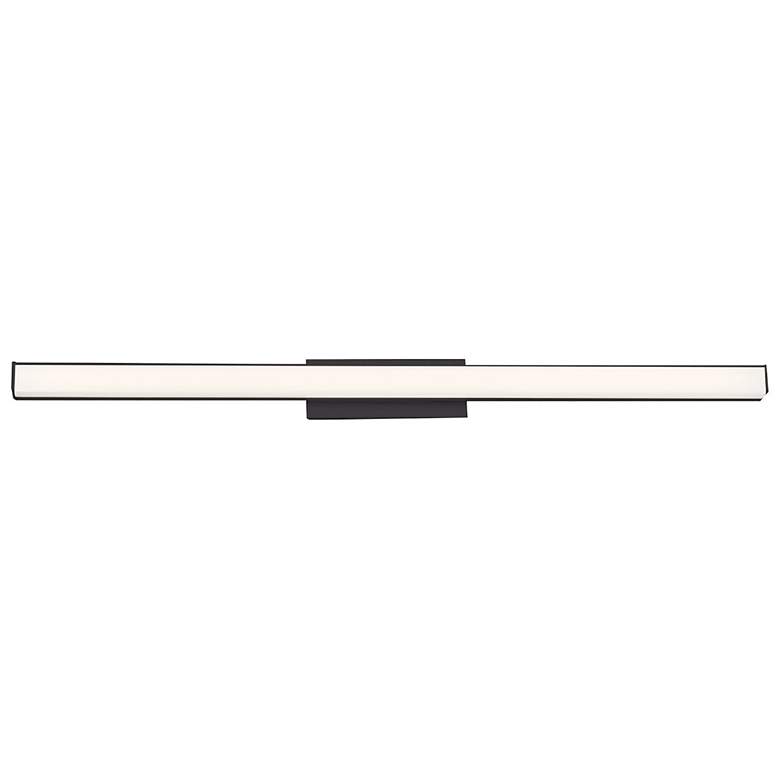 Image 1 Brink 3"H x 36"W 1-Light Linear Bath Bar with 3500K LED in Black