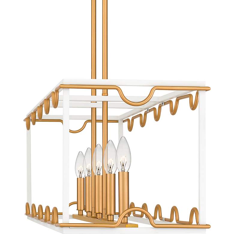Image 5 Brinkman 4-Light Matte White Island Light more views