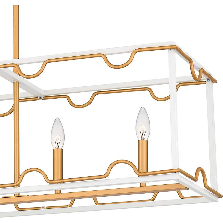 Image 6 Brinkman 4-Light Matte White Island Light more views