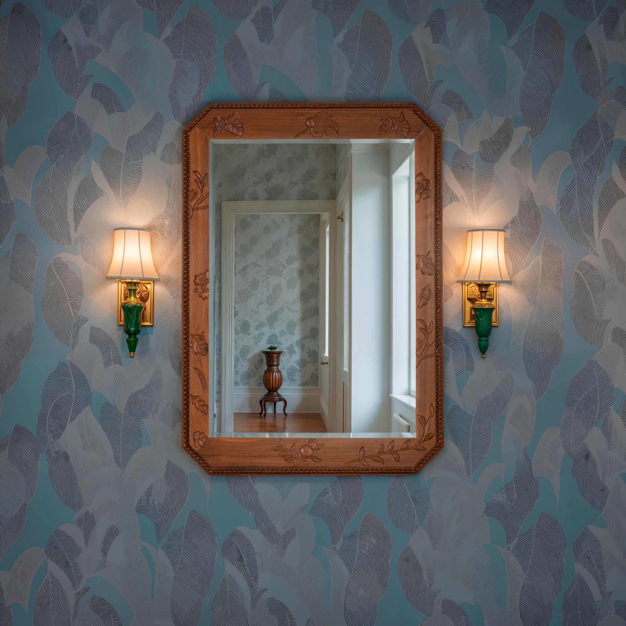 Image 6 Brinley Wall Mirror more views