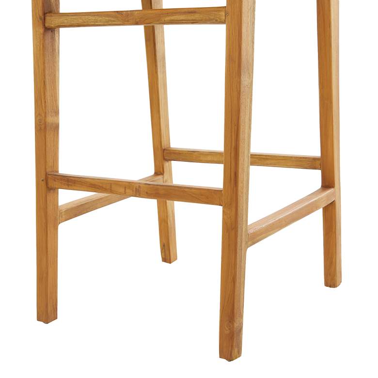 Image 5 Briones 29" Black Genuine Leather Bar Stool more views