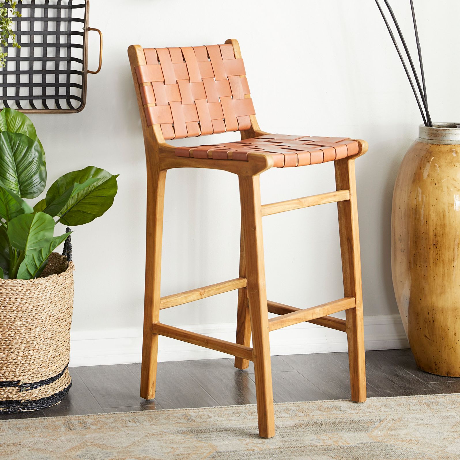 Online Leather bar stools