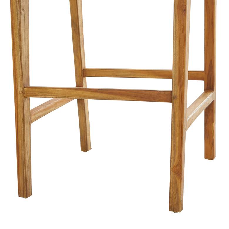 Image 5 Briones 29" Brown Genuine Leather Bar Stool more views