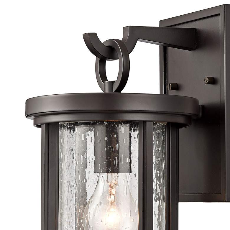 Image 4 Brison 14" High Oil-Rubbed Bronze Outdoor Wall Light more views