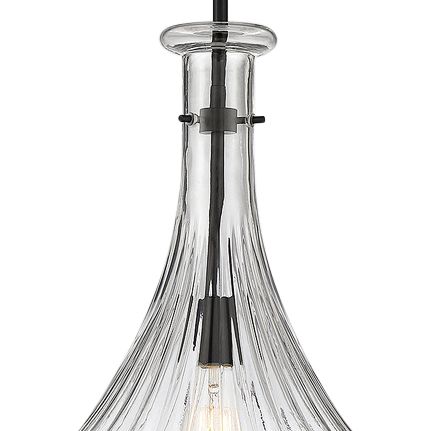 Image 3 Bristo 1-Light Pendant in Matte Black more views