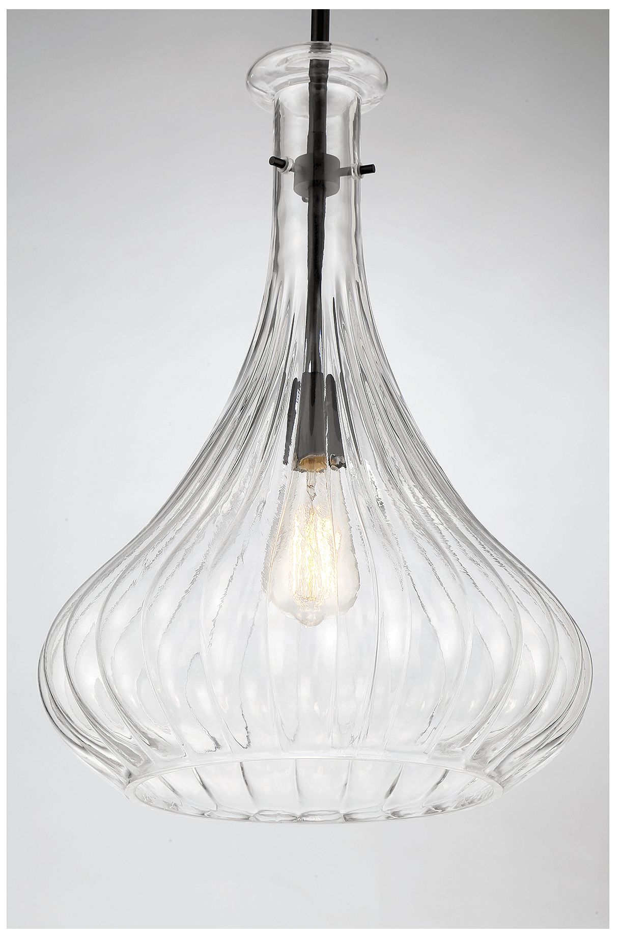 Image 6 Bristo 1-Light Pendant in Matte Black more views