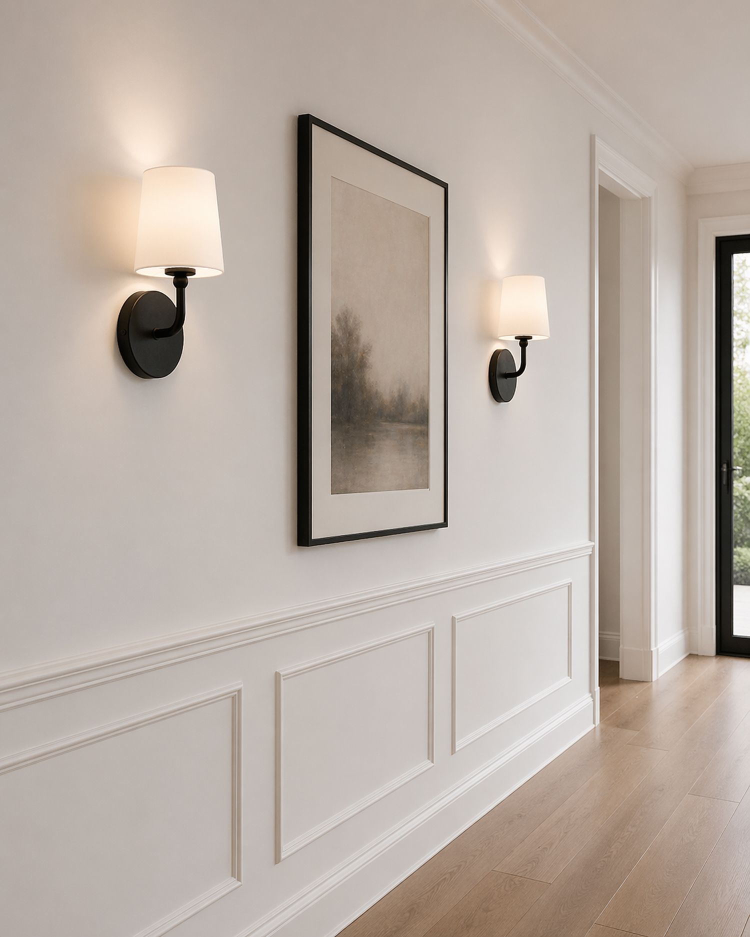 Bristol 1-Light Sconce - Black