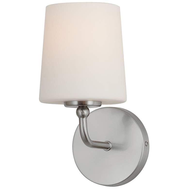 Image 1 Bristol 1-Light Sconce - Satin Nickel