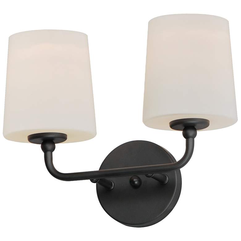 Image 1 Bristol 2-Light Sconce - Black