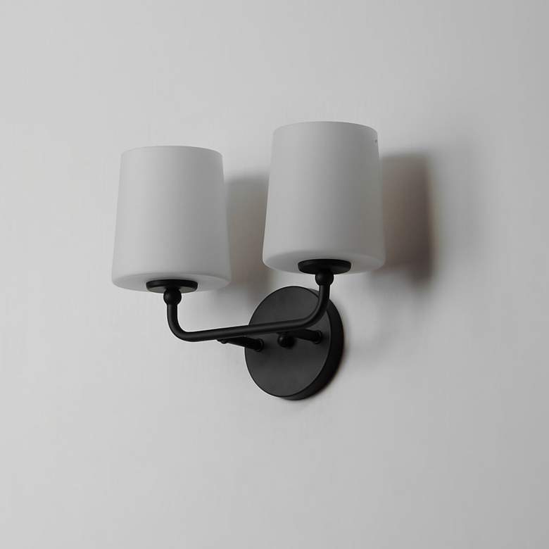 Image 4 Bristol 2-Light Sconce - Black more views